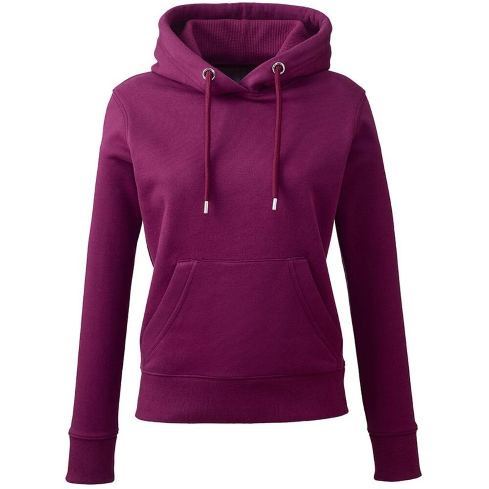 Anthem Womens/Ladies Hoodie / Burgundy